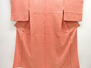 大正ロマン　疋田模様織り出し着物